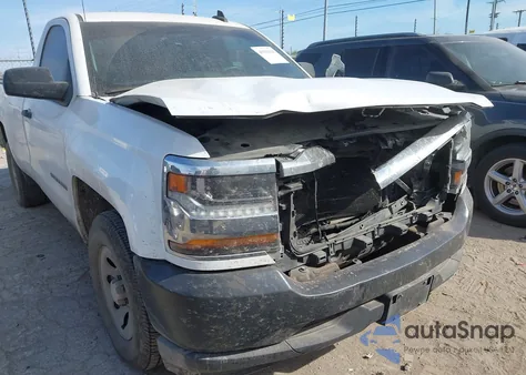 2017 Chevrolet Silverado 1500 Wt z USA, uszkodzony, nr VIN 1GCNCNEH2HZ134279